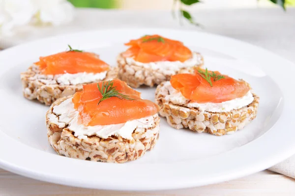 leziz kanepeler üzerinde tablo yakın çekim