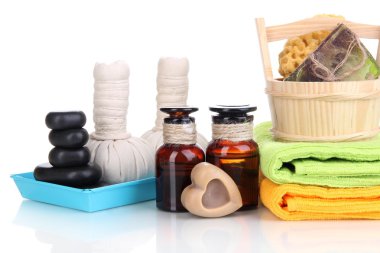 spa ayarı, beyaz izole
