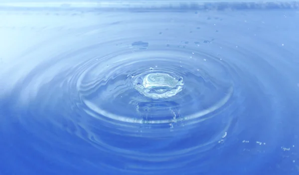 Primer plano de la gota de agua —  Fotos de Stock