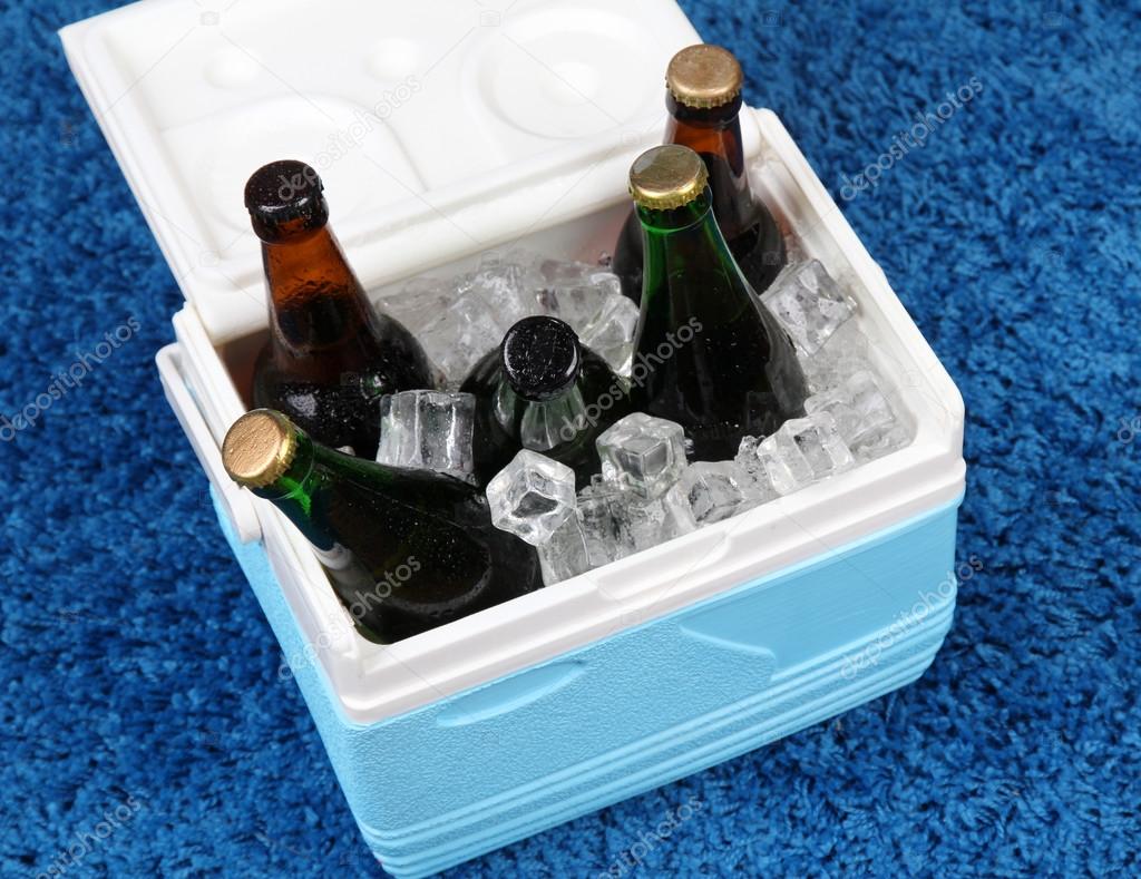 ice chest full of beer
