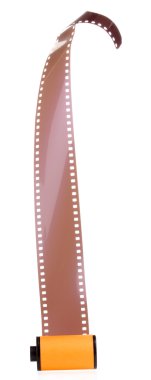 kartuş üzerinde beyaz izole yeni fotoğraf filmi 