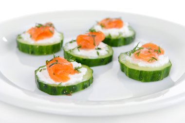 leziz kanepeler üzerinde plaka yakın çekim