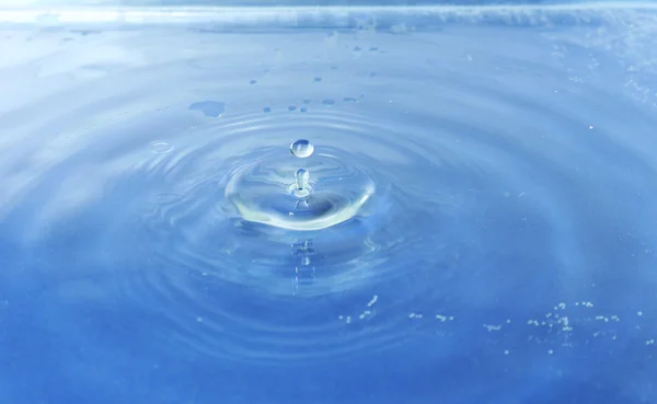 Woda kropla makro — Zdjęcie stockowe