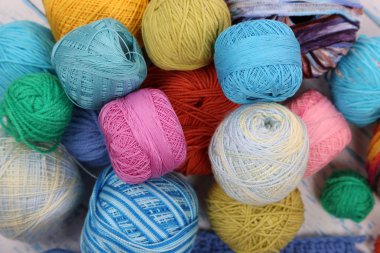 için yakın çekim arka plan örgü iplikleri