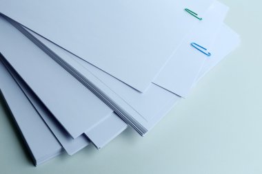 beyaz kağıt yakın çekim