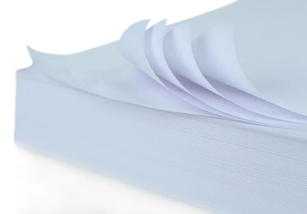 White paper close up — Stock Photo, Image