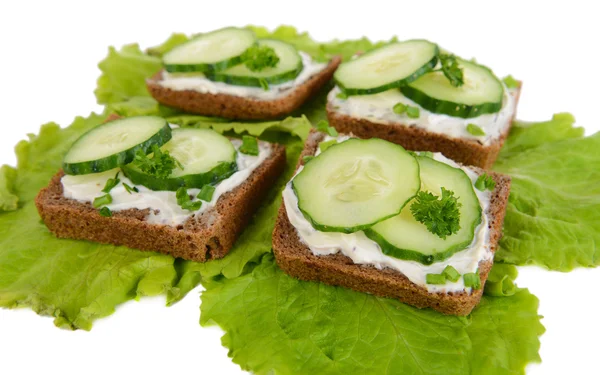 Delicious canapes close-up — Stock Photo, Image
