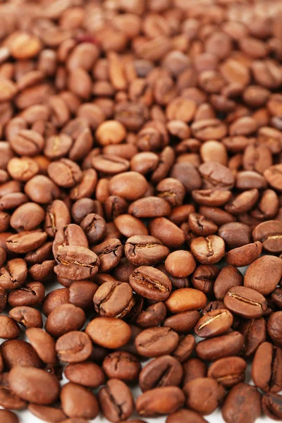Kávová zrna close-up — Stock fotografie