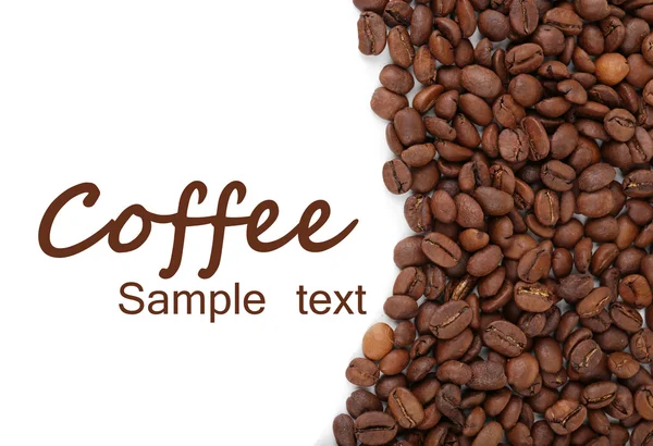 Coffee beans close-up — Stock Photo, Image