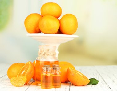 mandalina esans ve mandalina ahşap tablo
