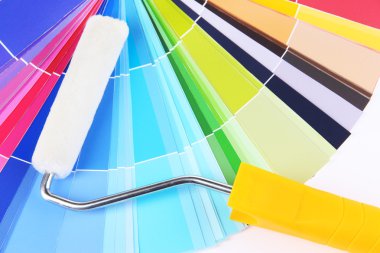 rulo kağıt paleti yakın çekim