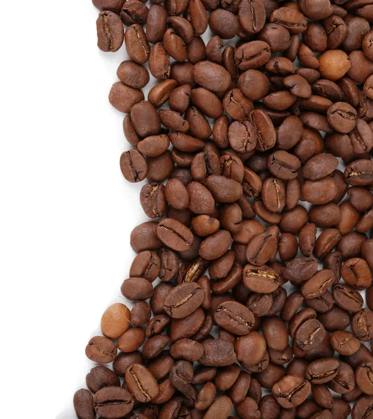 Кофейные зерна крупным планом — стоковое фото