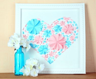 el yapımı resim ile ev dekorasyonu