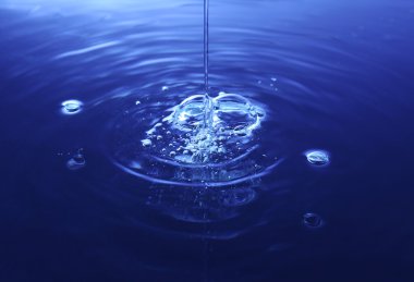 su damlaları yakın çekim