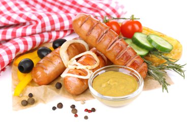 Izgara sosisler kapanıyor.