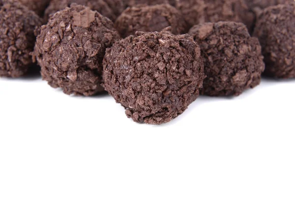 Delicious chocolates close-up — Stockfoto