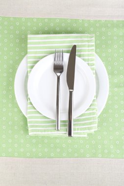 sofra örtüsü renkli arka plan üzerinde