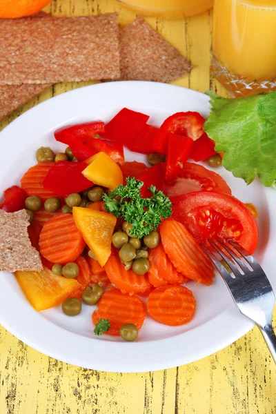 Comida fácil de fitness para mantener la forma en forma — Foto de Stock