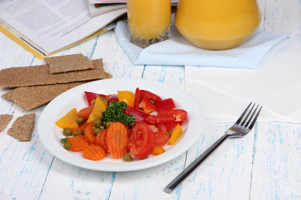 Comida fácil de fitness para mantener la forma en forma — Foto de Stock