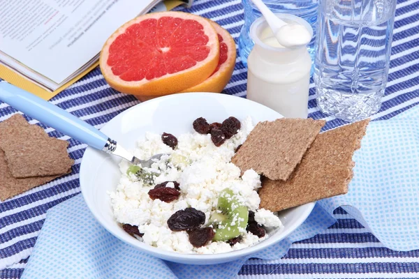 Comida fitness fácil para manter a forma na forma — Fotografia de Stock