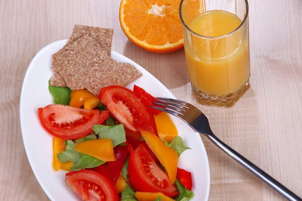 Comida fácil de fitness para mantener la forma en forma — Foto de Stock