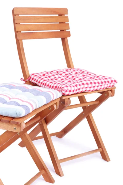 beyaz izole minder koltukları