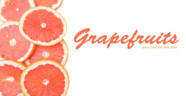 Olgun greyfurt yakın plan.