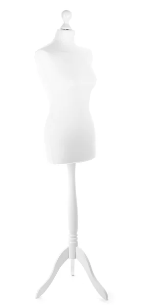 Empty female mannequin isolated on white — Stock Photo, Image