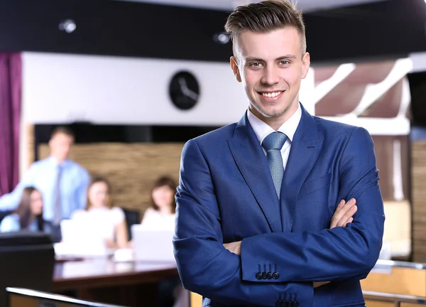 Businessmen in conference room — Stock Photo, Image