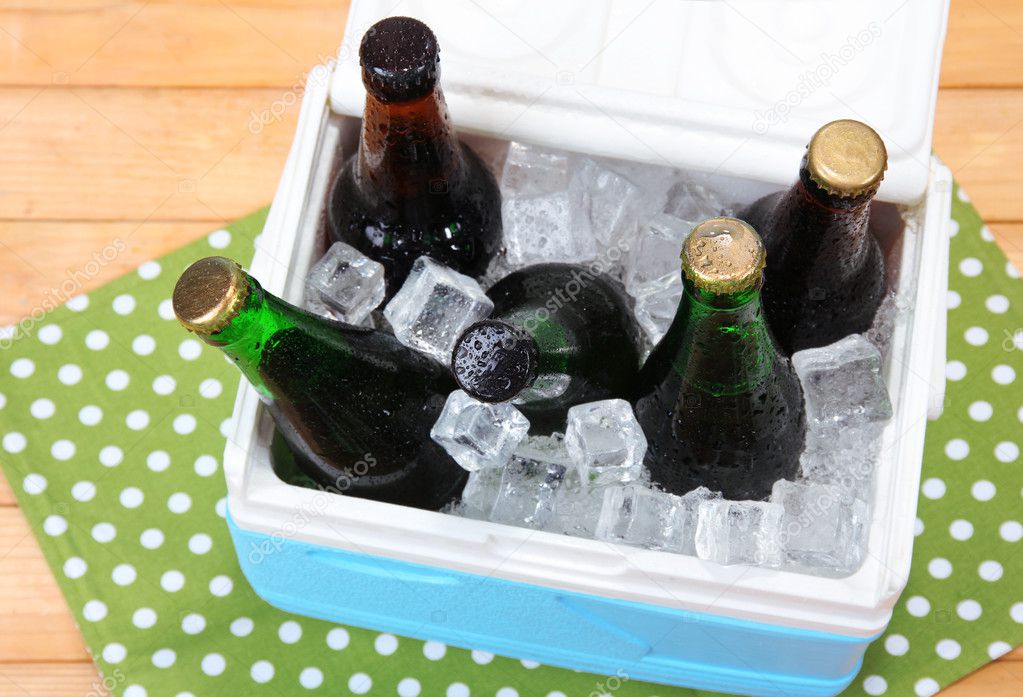 Drinks In Ice Chest