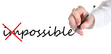 insan eli sözcüğü imkansız mümkün içine dönüm