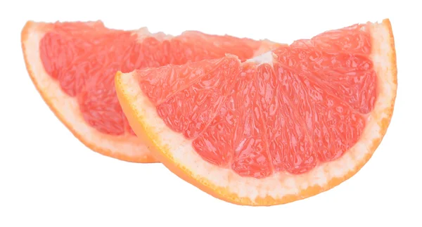 Mogen grapefrukt isolerad på vit — Stockfoto