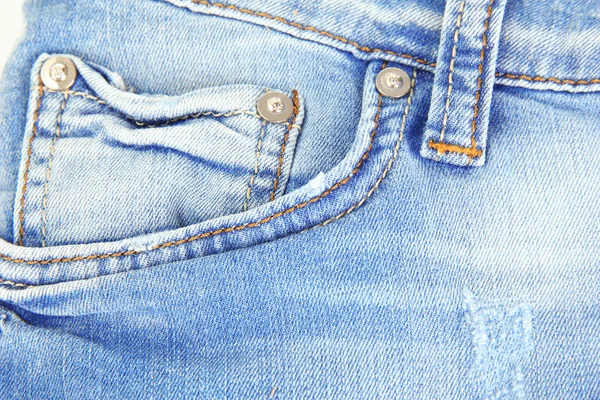 Women Jeans shorts close-up — Stock Photo, Image