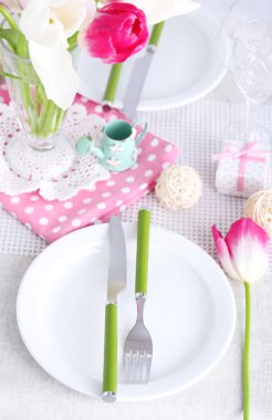 açık renkli güzel bahar Tablo ayarı