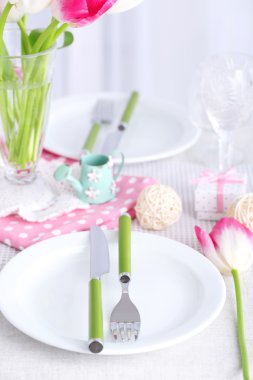 açık renkli güzel bahar Tablo ayarı
