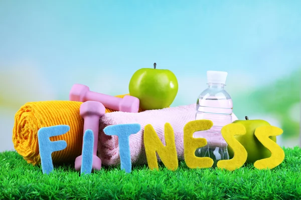 Fitness and healthy life. Conceptual photo — Stock Photo, Image