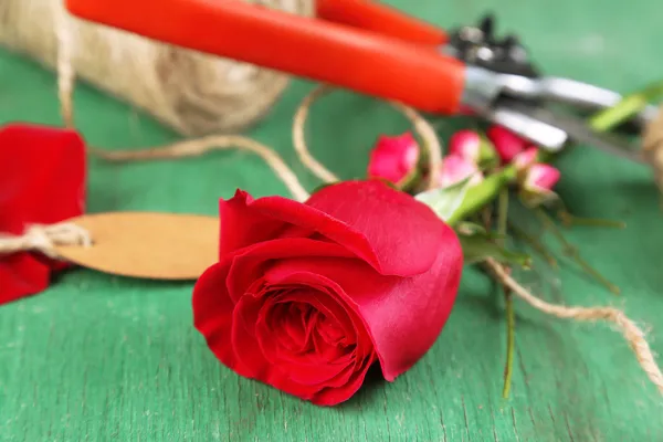 Working place of florist. Conceptual photo — Stock Photo, Image