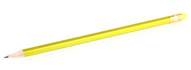 kurşun kalem üzerinde beyaz izole