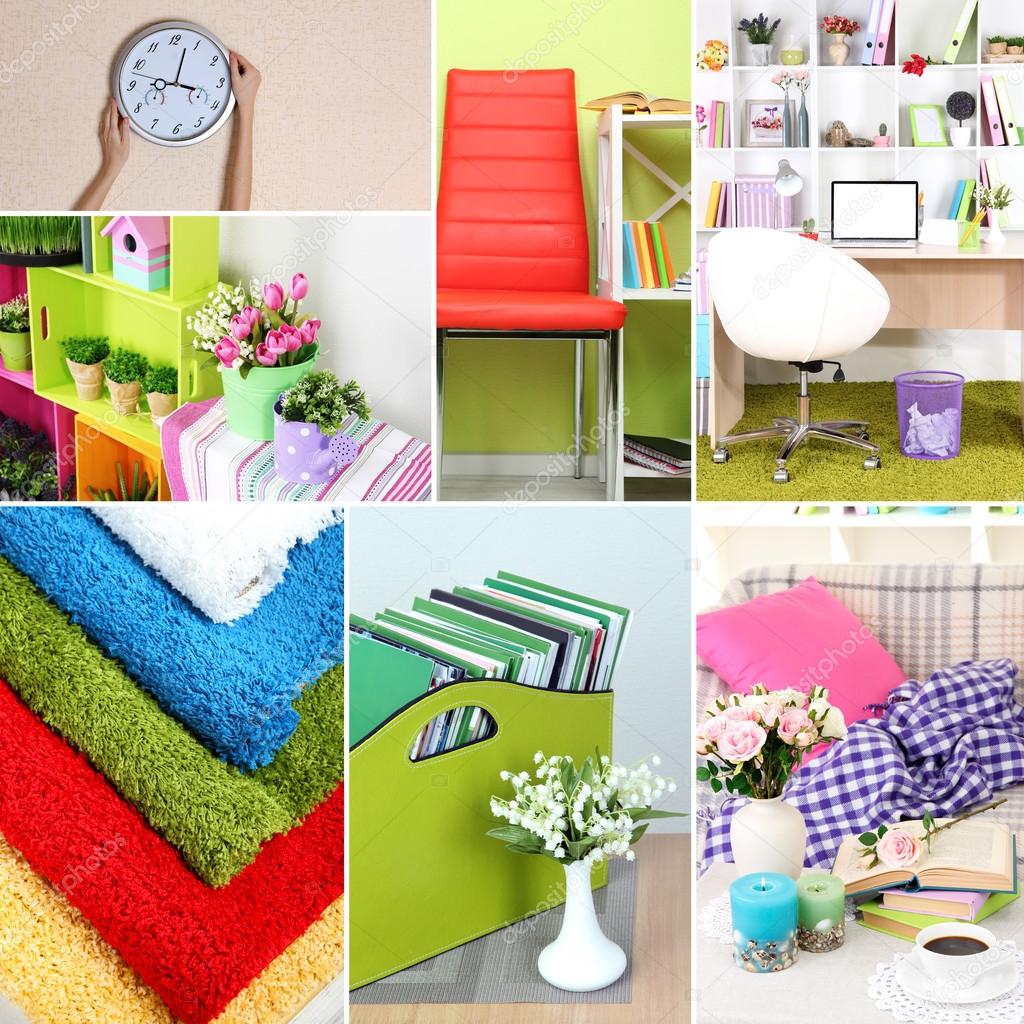 huis interieur collage — Stockfoto © belchonock #45052445 huis interieur collage — Stockfoto © belchonock #45052445
