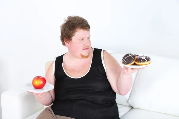 Fat man — Stock Photo, Image