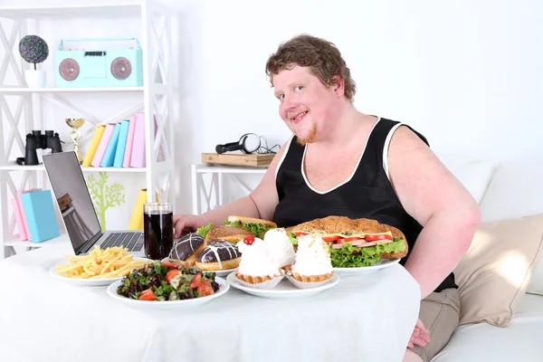 Fat man — Stock Photo, Image