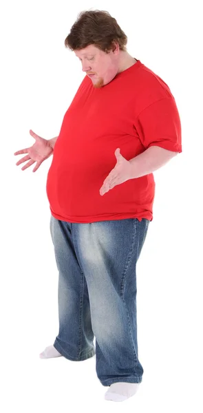 Fat man — Stock Photo, Image