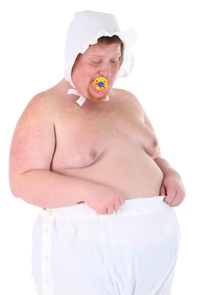 Fat man — Stock Photo, Image