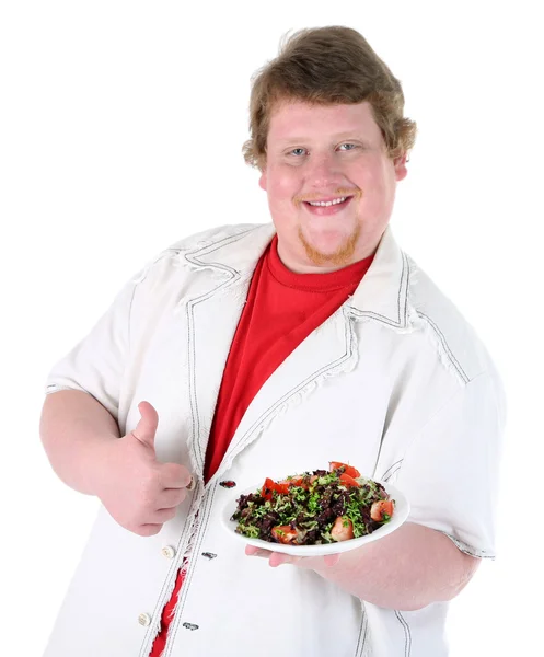 Fat man — Stock Photo, Image