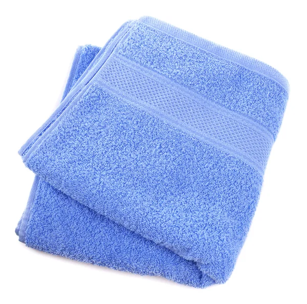 Colorful towel isolated on white — Stock Photo, Image