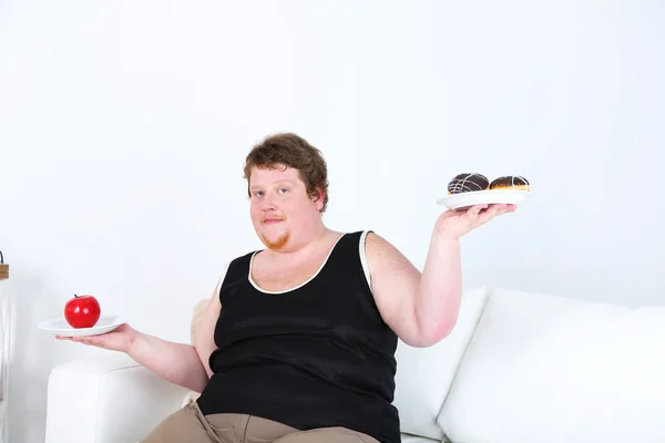 Fat man — Stock Photo, Image