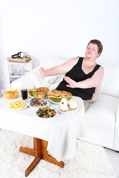 Fat man — Stock Photo, Image