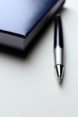 kitap pen, yakın çekim