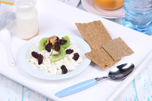 Comida fácil de fitness para mantener la forma en forma — Foto de Stock