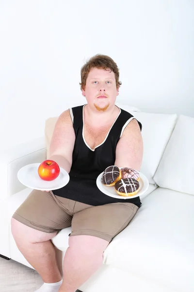 뚱뚱한 남자 — 스톡 사진